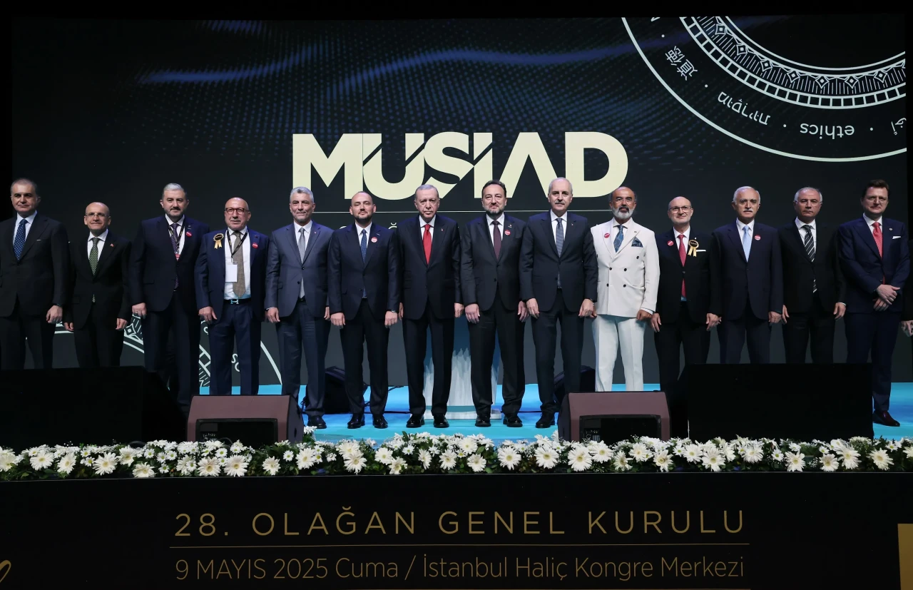 Cumhurbaşkanı Erdoğan MÜSİAD Genel Kurulunda: “Demokrasi ve üretimde MÜSİAD’ın payı büyük”