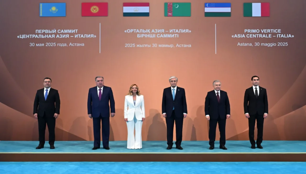 Astana'da Tarihi Buluşma: İtalya-Orta Asya Zirvesi