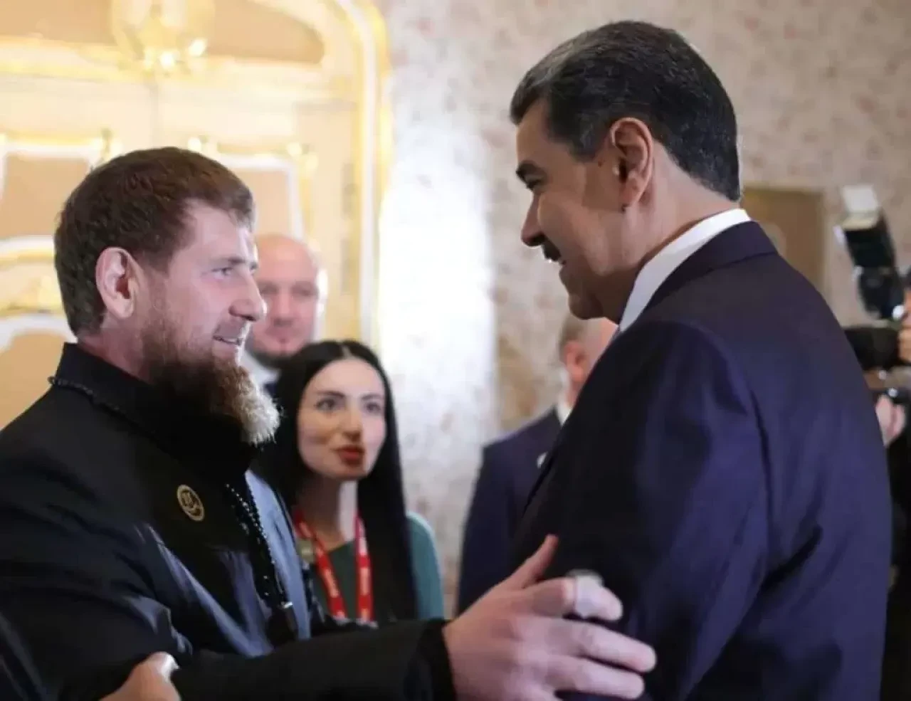 Maduro ile Kadirov Moskova'da Buluştu