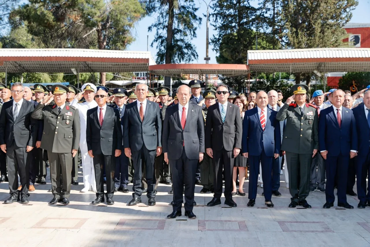 Yavru Vatan'da 19 Mayıs resmi törenle kutlandı