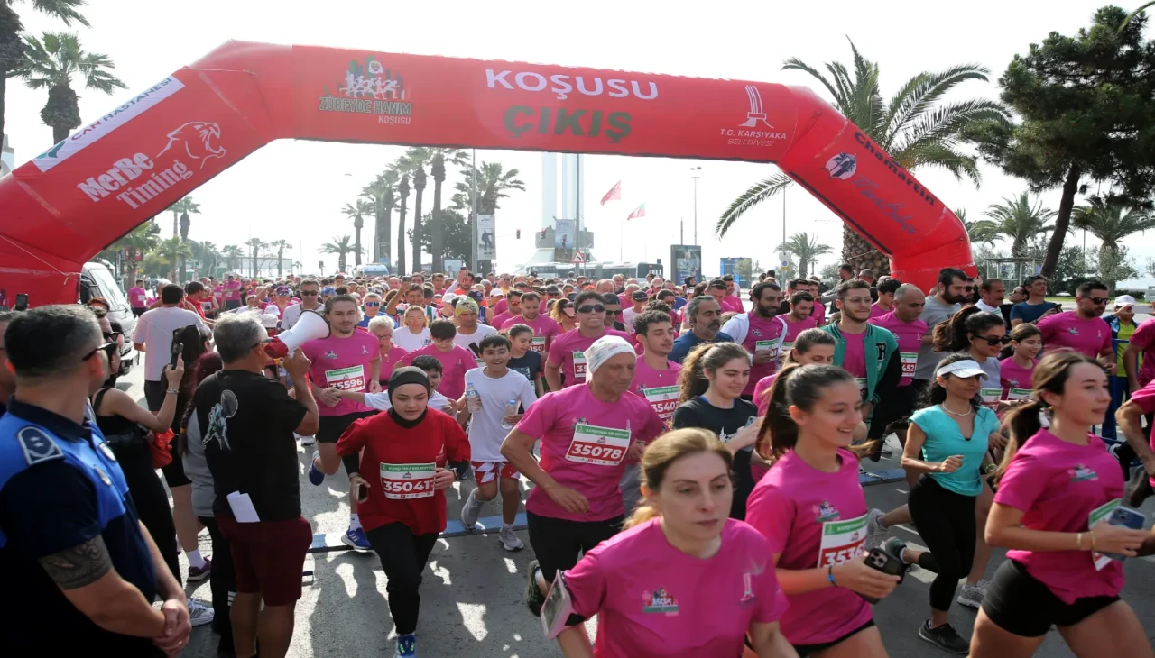 Karşıyaka’da 36. Zübeyde Hanım koşusu coşkusu