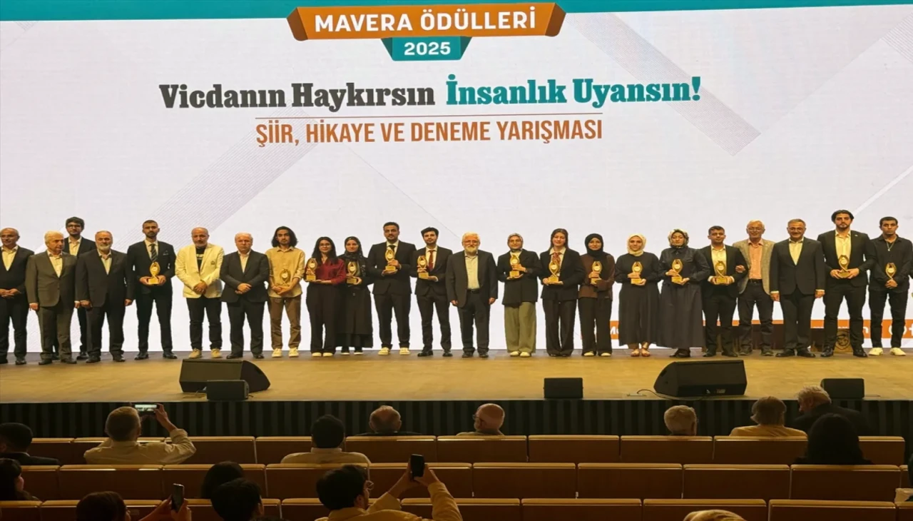 "Vicdanın Haykırsın, İnsanlık Uyansın" temalı Mavera Ödülleri 2025 sahiplerini buldu