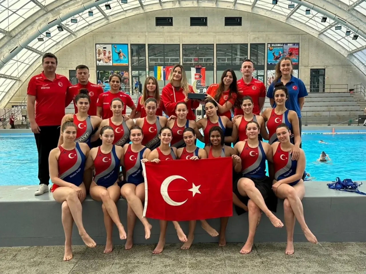 A Milli Kadın Sutopu Takımı şampiyon oldu