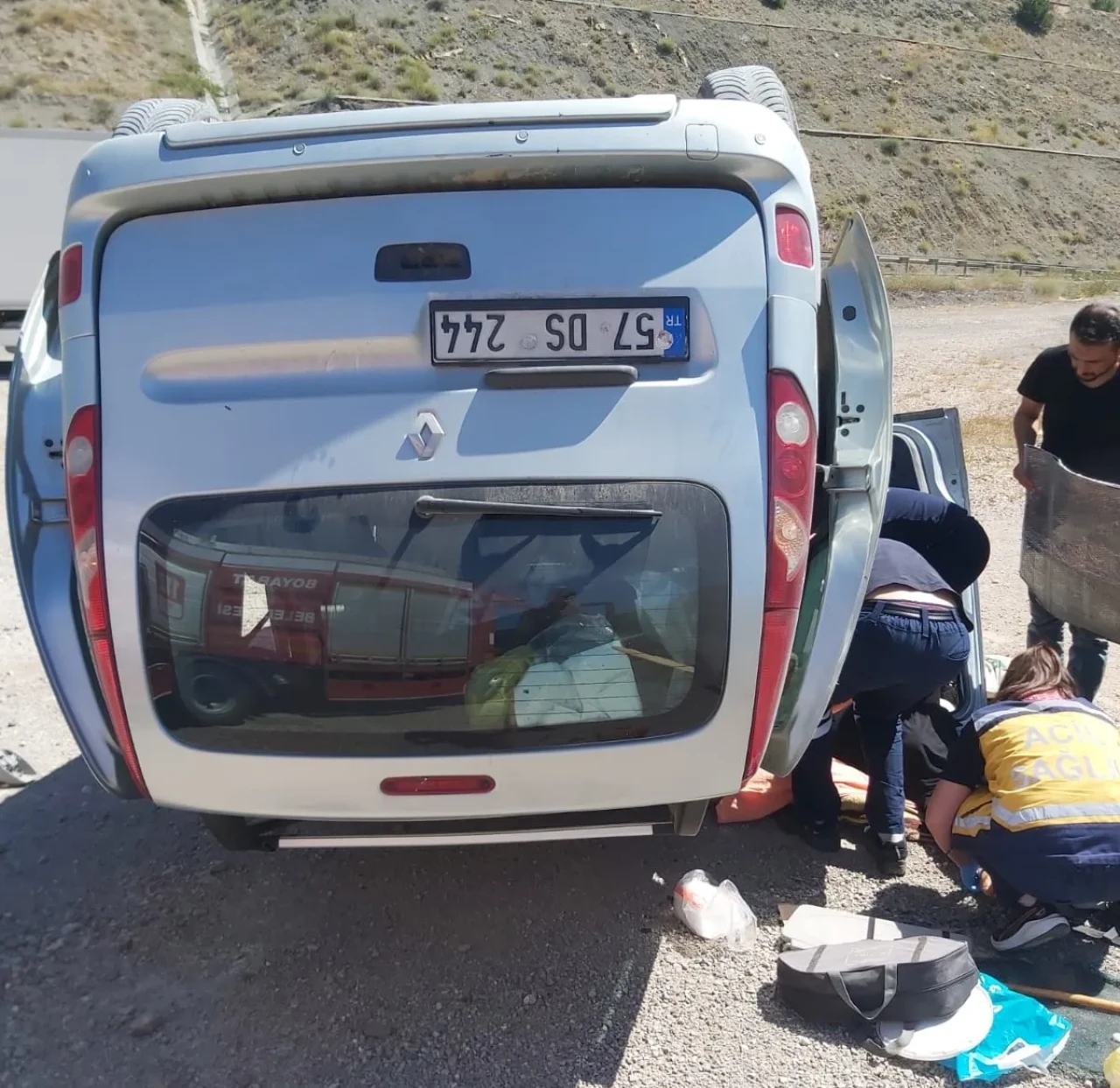 Sinop'ta trafik kazası: 3 yaralı hastaneye kaldırıldı
