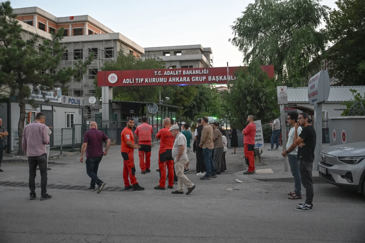 Orman  Şehitlerinin naaşları kimlik tespiti için Ankara Adli Tıp’a getirildi