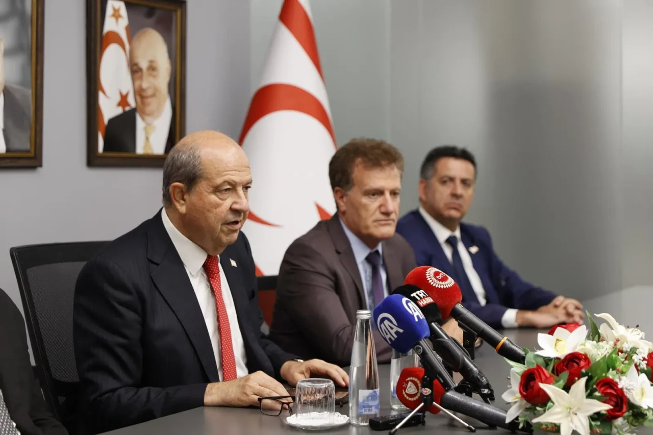 Ersin Tatar'dan önemli açıklama: Egemen eşitlik şart, müzakerelere geçiş yok