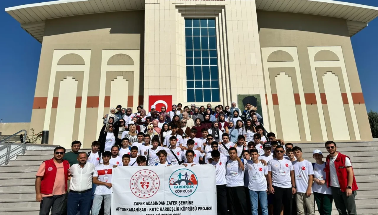 Afyonkarahisar'da "Kardeşlik Köprüsü" projesi başladı: KKTC'den 50 genç geliyor