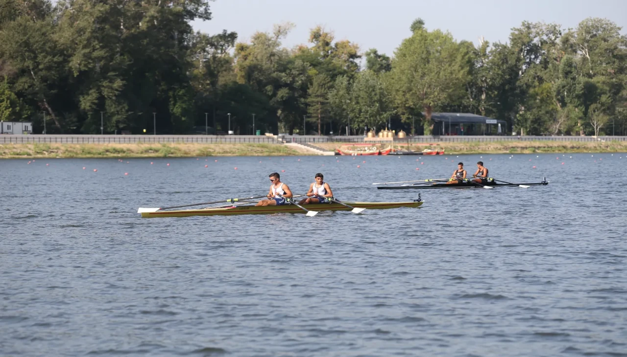 Gençler Türkiye Kürek Şampiyonası Meriç Nehri'nde başladı