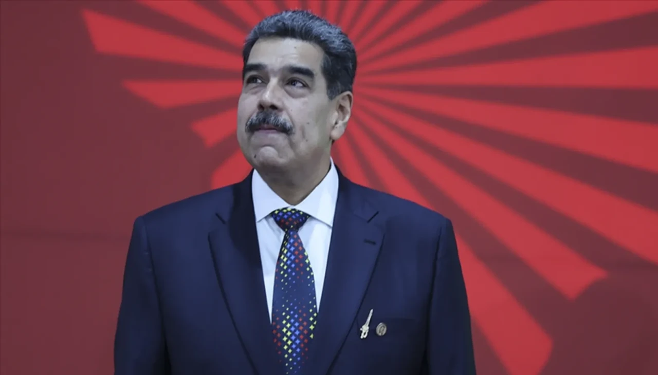 Venezuela’da ABD’nin Maduro hakkındaki ödül kararına tepki yürüyüşü
