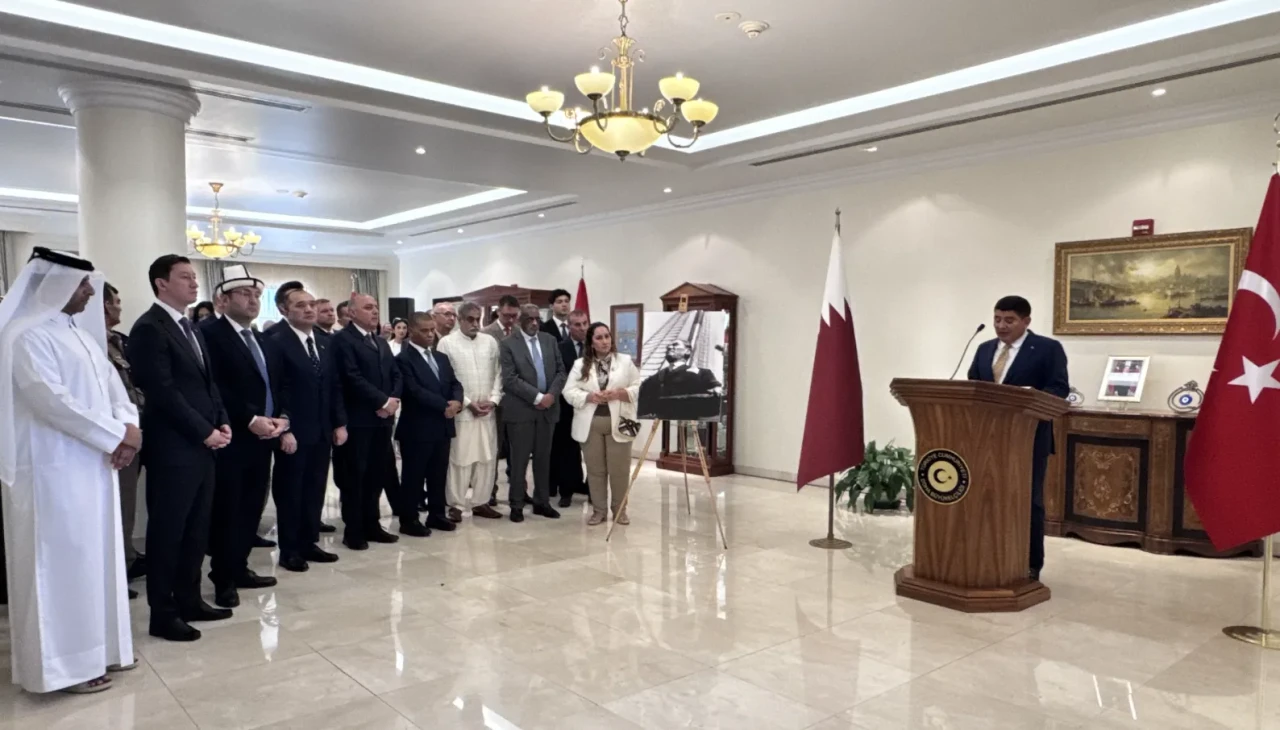 Doha'da 30 Ağustos Zafer Bayramı coşkusu: Büyükelçi Göksu'dan anlamlı mesajlar