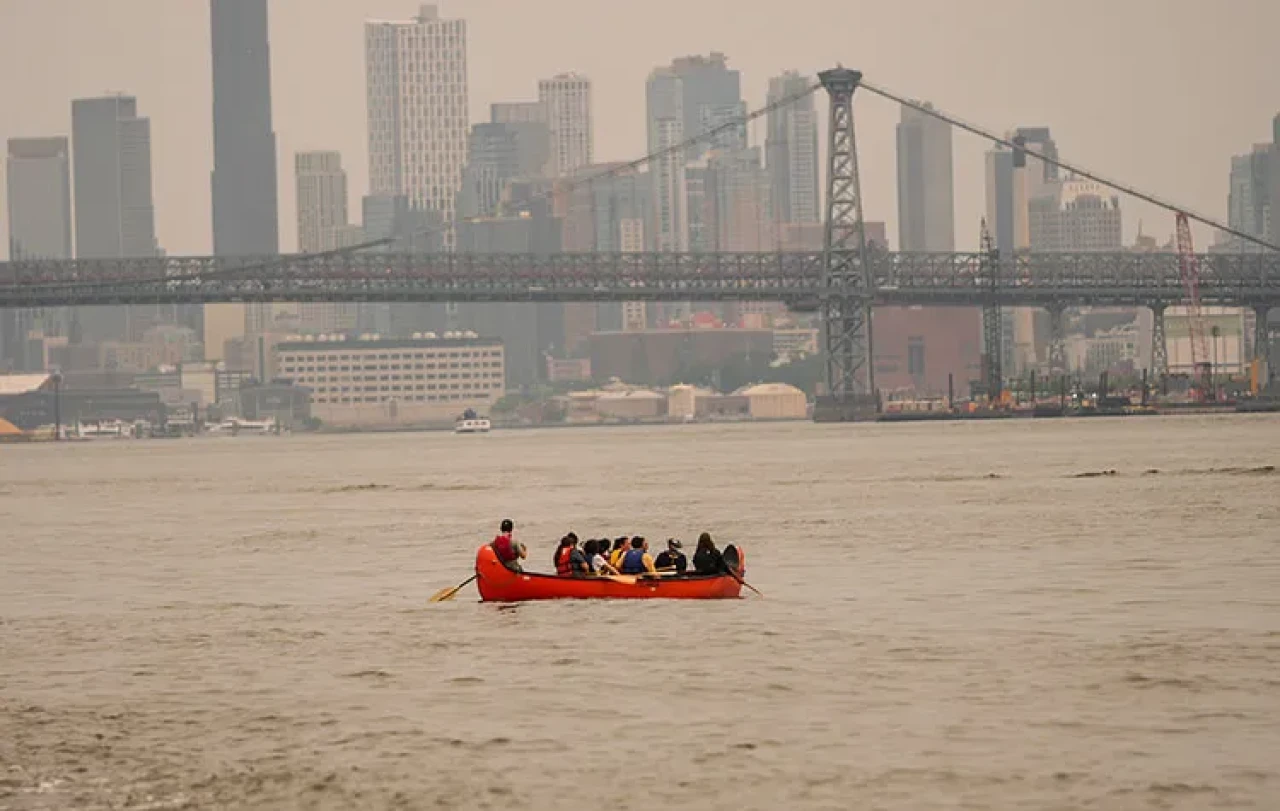 Kanada'daki orman yangınları, ABD'nin 11 eyaletinde hava kalitesini tehdit ediyor