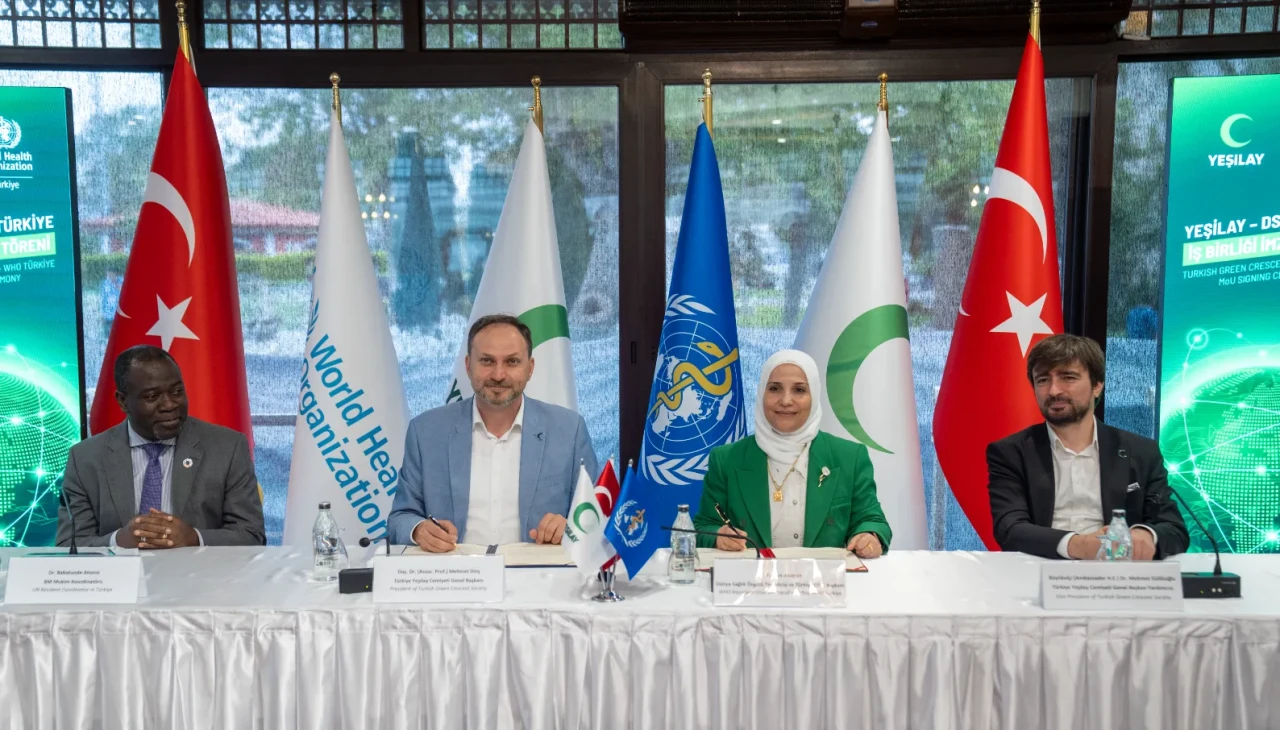 İstanbul'da Yeşilay ve DSÖ'den bağımlılıkla mücadelede tarihi iş birliği