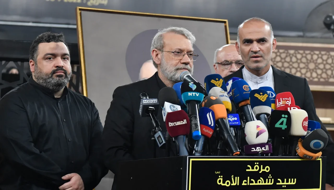 İranlı Laricani’den Hizbullah’a destek “Direnişe devam”