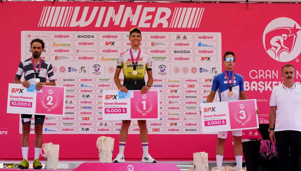 Gran Fondo Başkent Bisiklet Yarışı coşkuyla tamamlandı