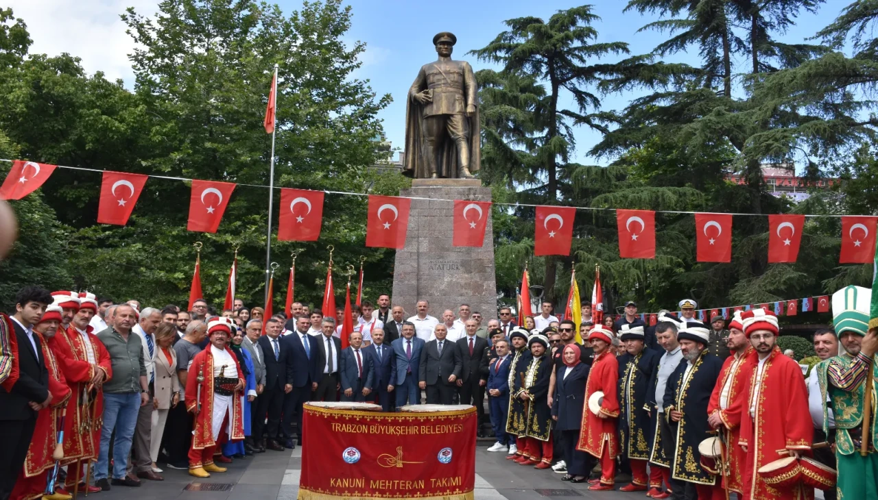Trabzon'un fethinin 564. yılı coşkuyla kutlandı