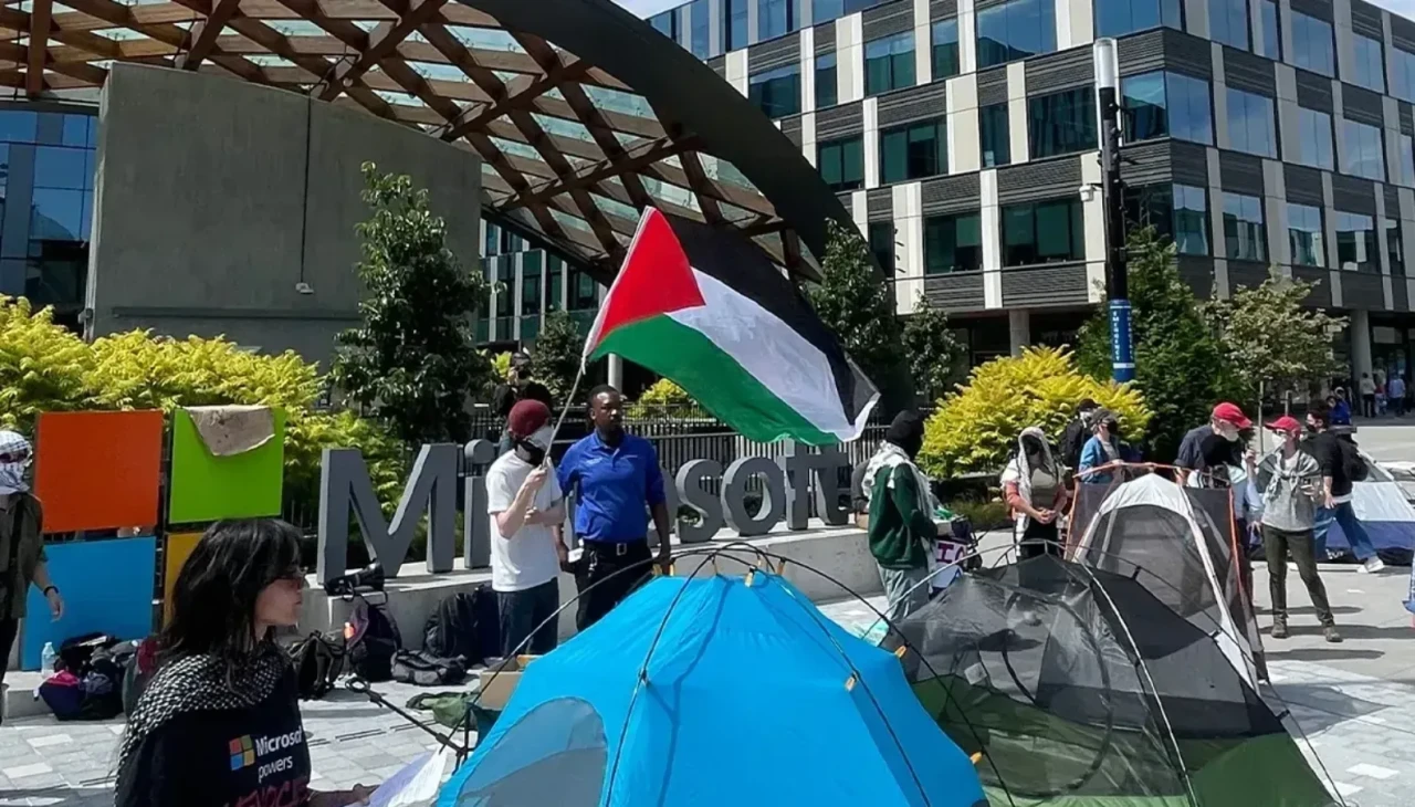 Microsoft çalışanlarından İsrail işbirliğine protesto