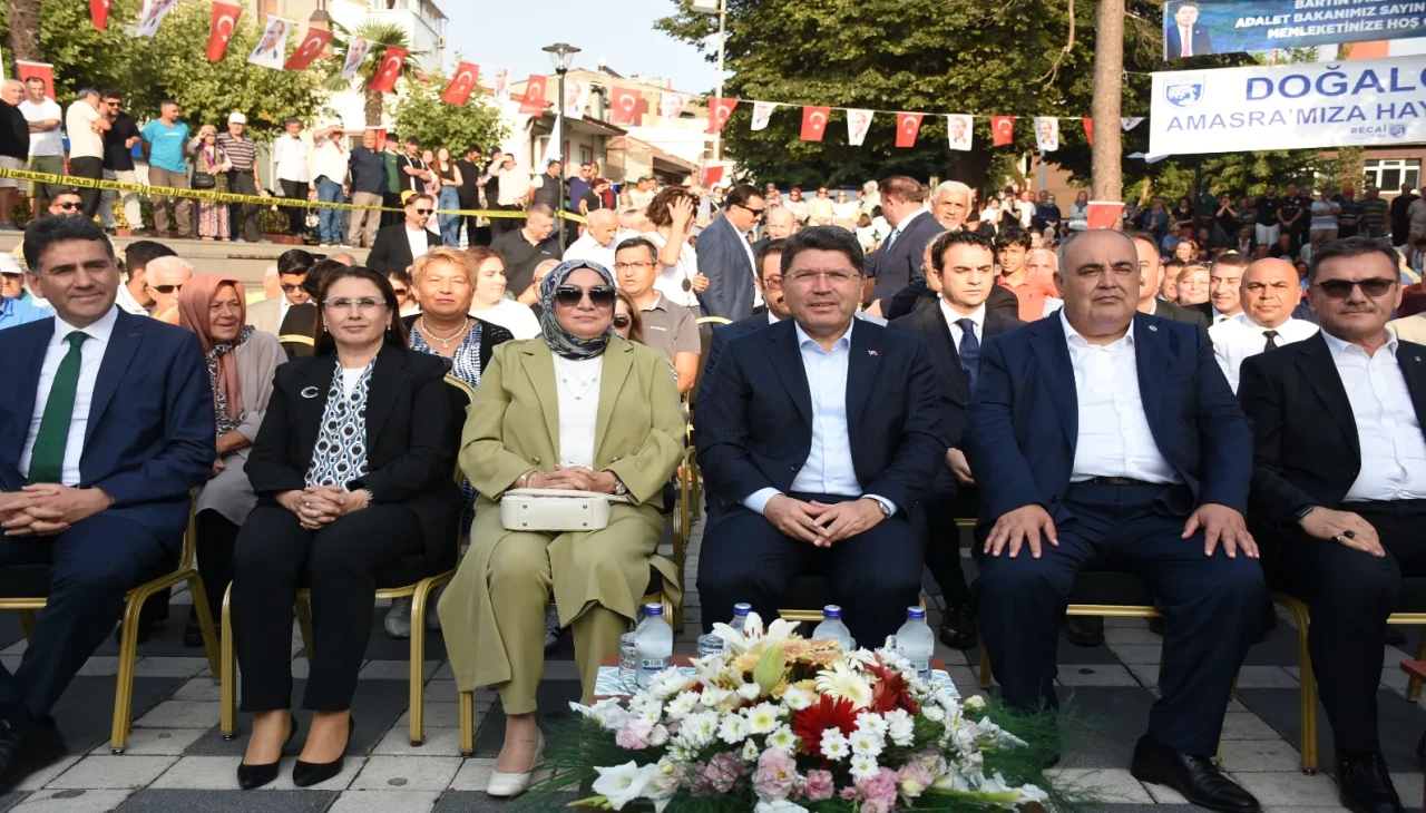 Bakan Tunç Amasra'da Doğal Gaz Töreni'nde: "Terörsüz Türkiye" Vurgusuyla Hedeflerimizi Belirledik