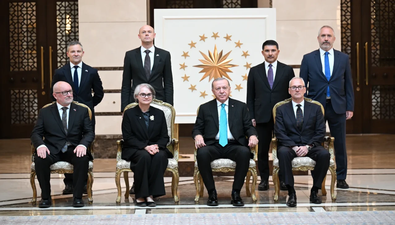 Cumhurbaşkanı Erdoğan Dört Ülkenin Büyükelçisini kabul etti