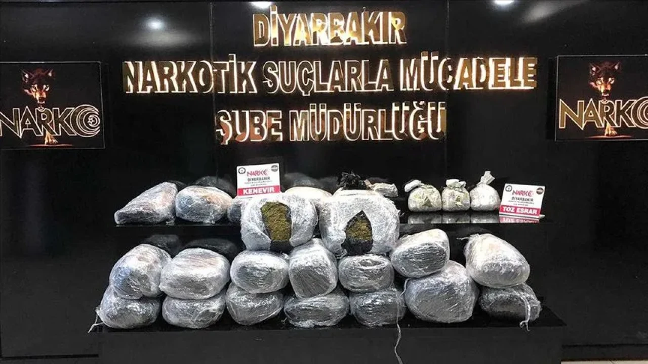Diyarbakır'da uyuşturucu operasyonları: 16 tutuklama, 41 baskın