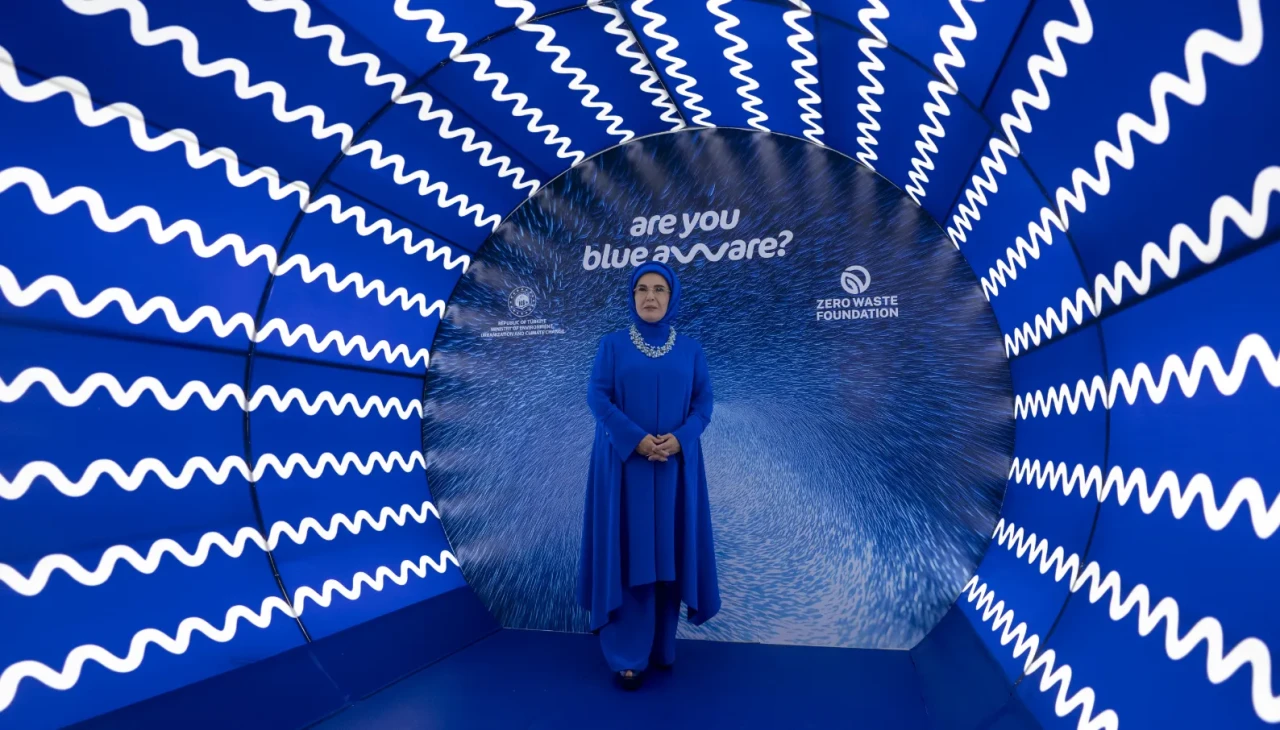 Emine Erdoğan New York'ta Sıfır Atık Sergisi'ni açarak su krizi ve çevre sorunlarına dikkat çekti