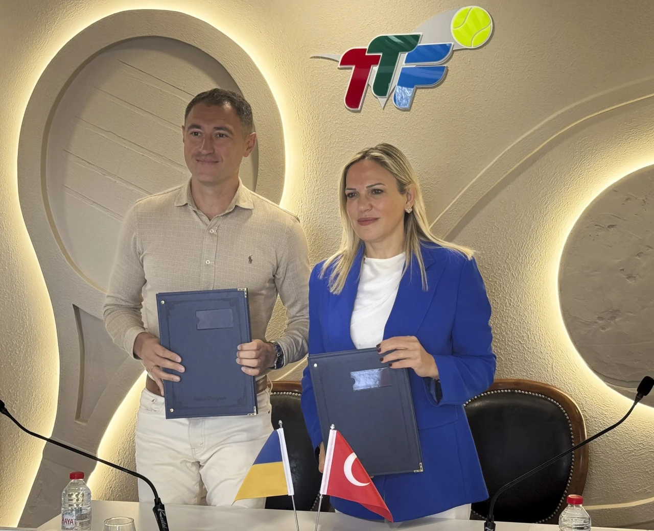 Türkiye ve Ukrayna Tenis Federasyonları'ndan tarihi iş birliği