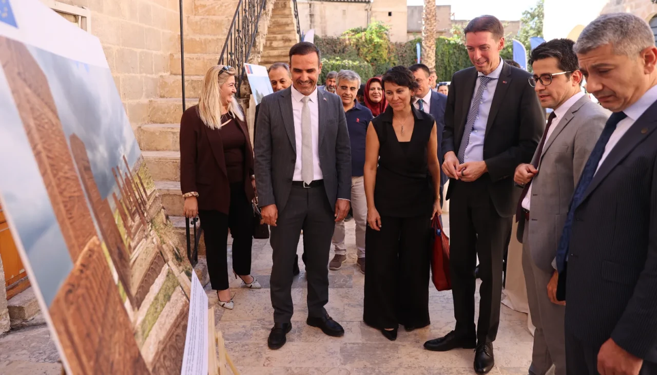 AB Türkiye Delegasyonu Maslahatgüzarı Vilcinskas Şanlıurfa'da sergi açılışına katıldı