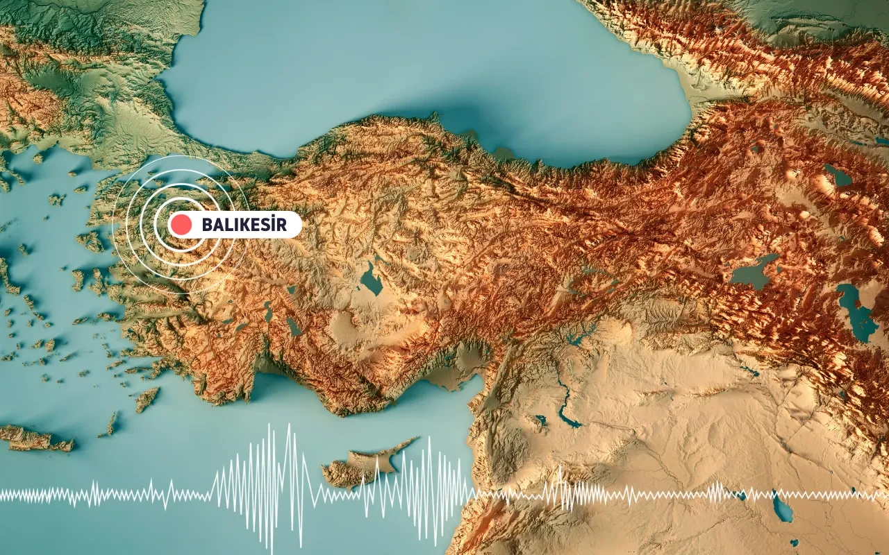 Balıkesir'de 4.9 büyüklüğünde deprem