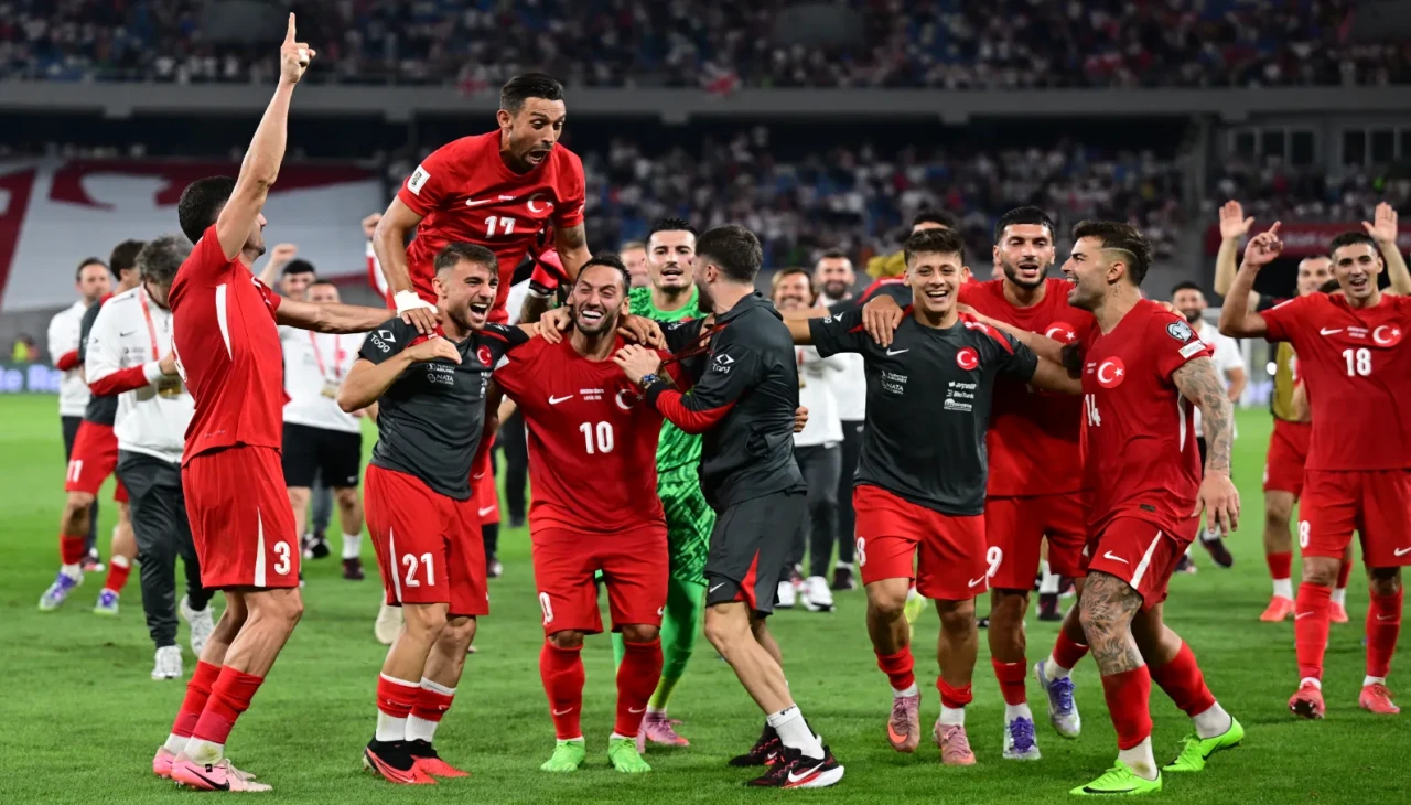 A Milli Futbol Takımımız Gürcistan’ı 3-2 yenerek Dünya Kupası Elemelerine galibiyetle başladı