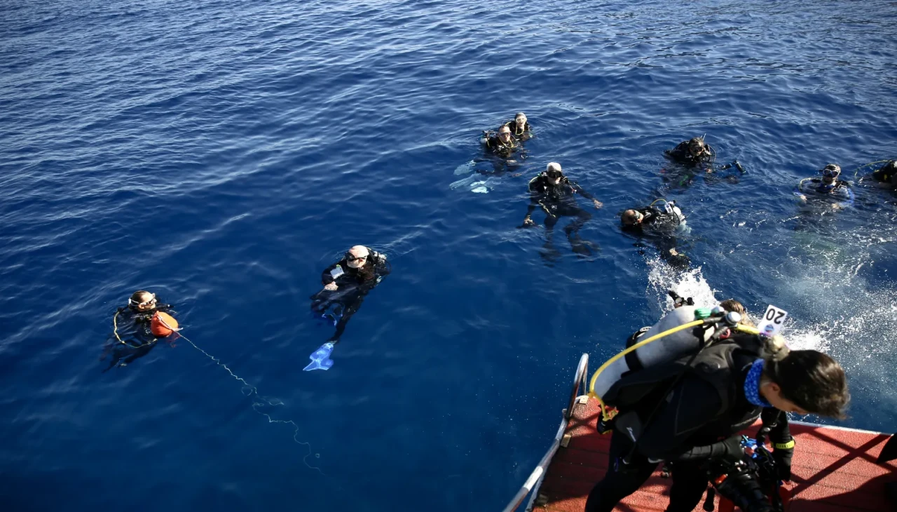 Türkiye Sualtı Görüntüleme Milli Takımı Dünya Şampiyonası'nda madalya peşinde