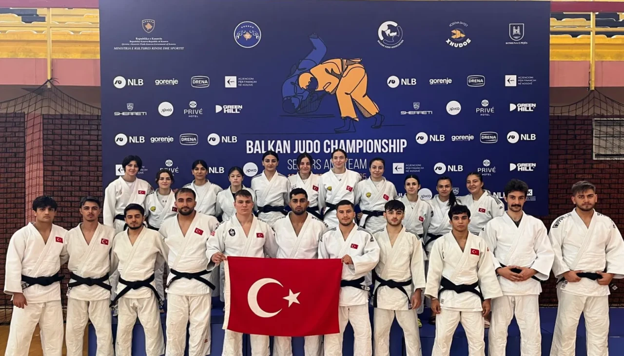 Türkiye Büyükler Balkan Judo Şampiyonası'nda 11 madalya ile tarih yazdı