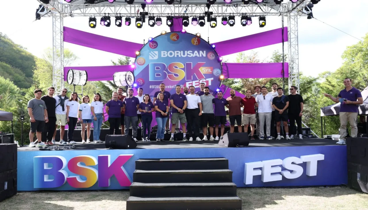 Borusan Spor Kulübü Festivali'nde spor müzik ve eğlence dolu anlar