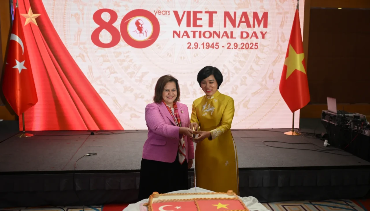 Vietnam Milli Günü resepsiyonu Ankara'da kutlandı