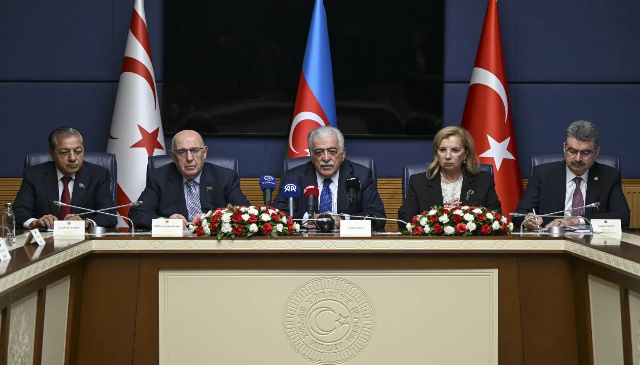 Türkiye, Azerbaycan ve KKTC Parlamentolar Arası Dostluk Grupları Mecliste Buluştu