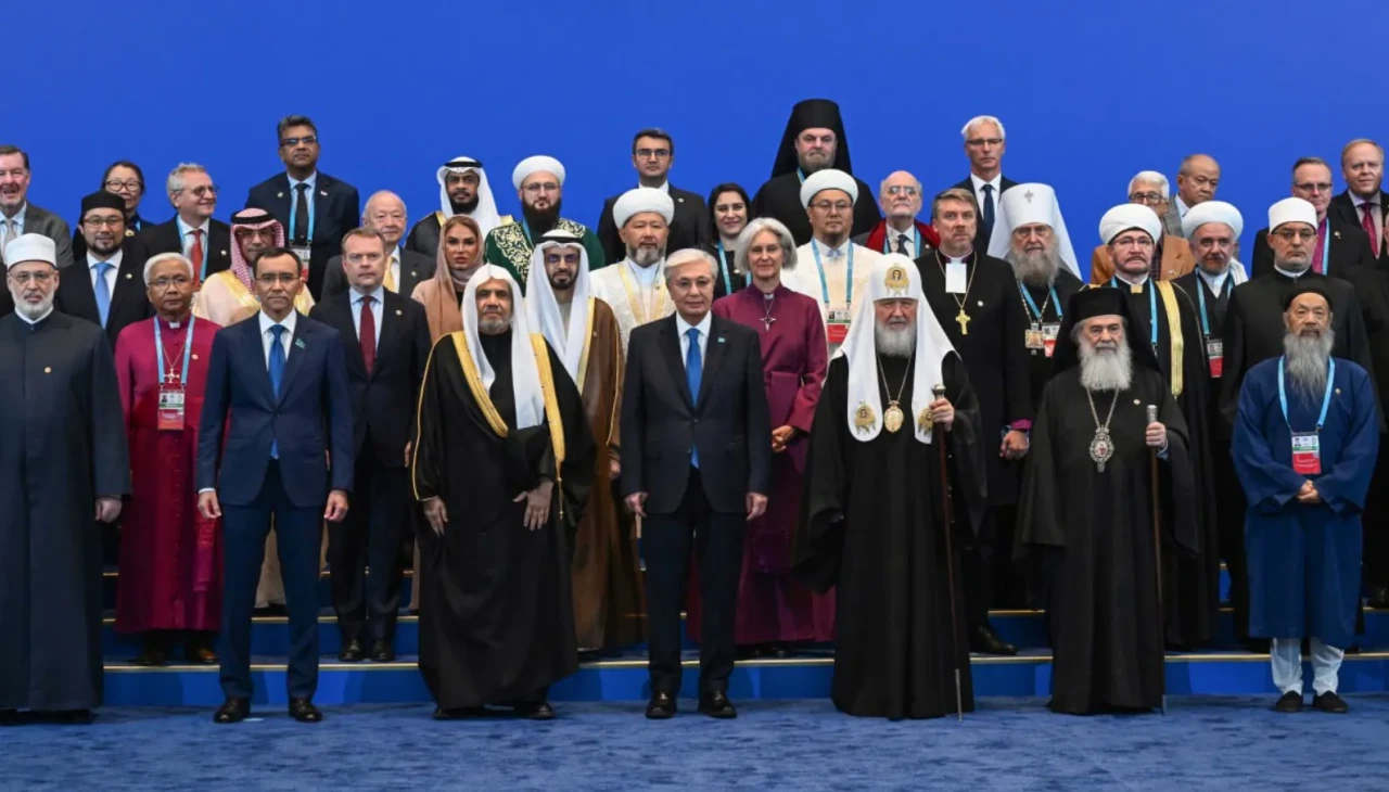 Astana'da 8. Semavi ve Geleneksel Dinlerin Liderleri Kongresi Başladı