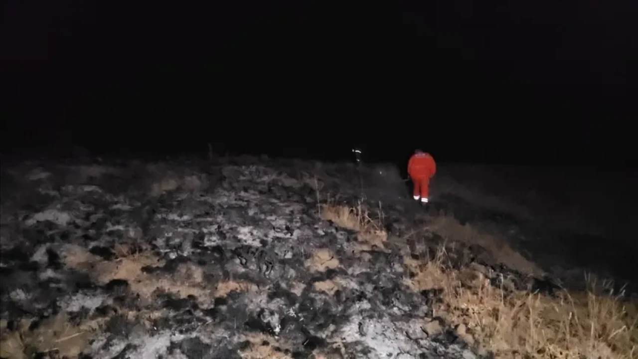 Çorum'da alevler büyümeden söndürüldü, can ve mal kaybı yok