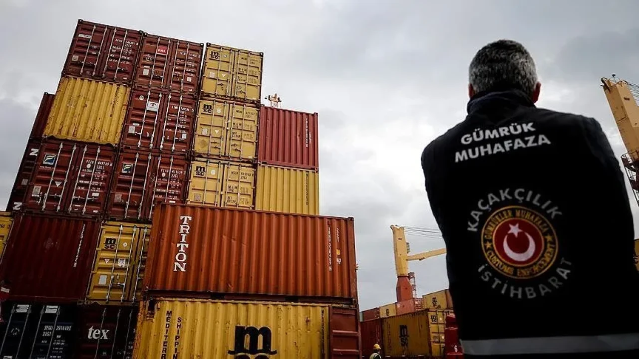 Gümrüklerde Kaçakçılığa geçit yok: 9 ayda 74,8 milyar liralık eşya ele geçirildi