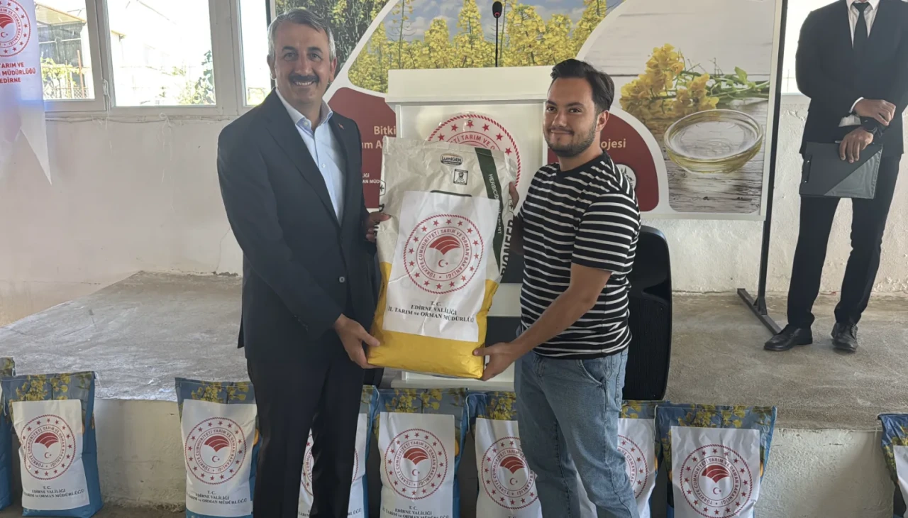 Edirne'de Kanola Üretimi İçin Büyük Adım: Hedef 50 Bin Dekar