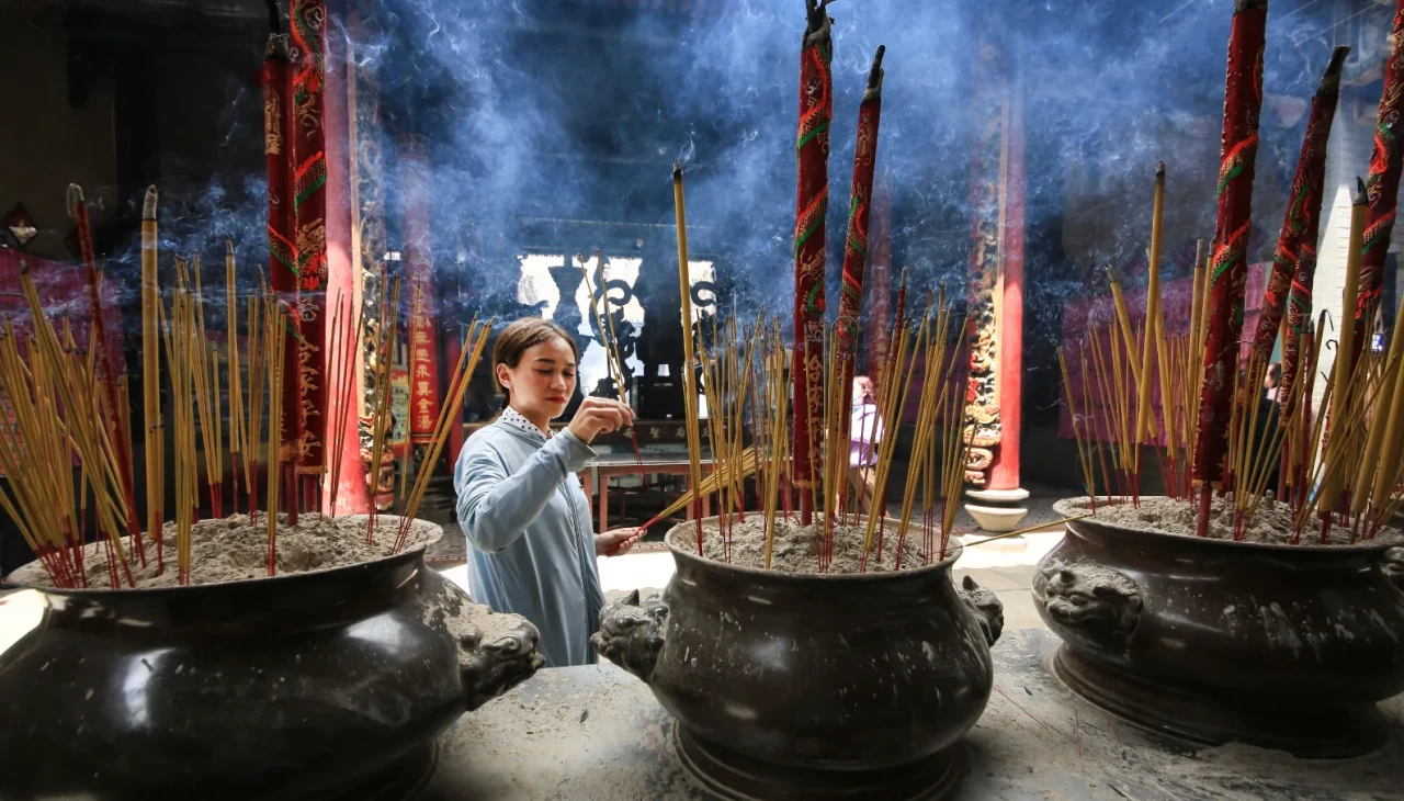 Ho Chi Minh'in 200 yıllık huzur kaynağı: Thien Hau Pagodası