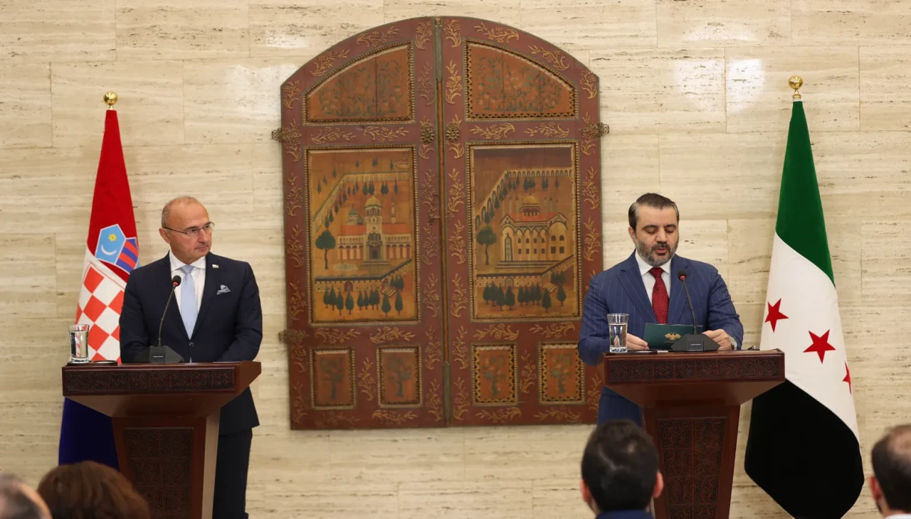 Hırvatistan Heyeti Suriye'de diplomatik temaslar gerçekleştirdi