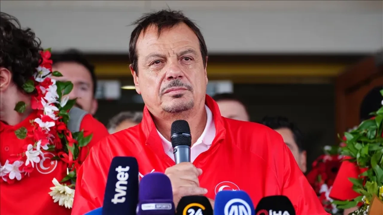 Ergin Ataman'dan iddialı mesaj: Bu takım bir gün Avrupa şampiyonu olacak