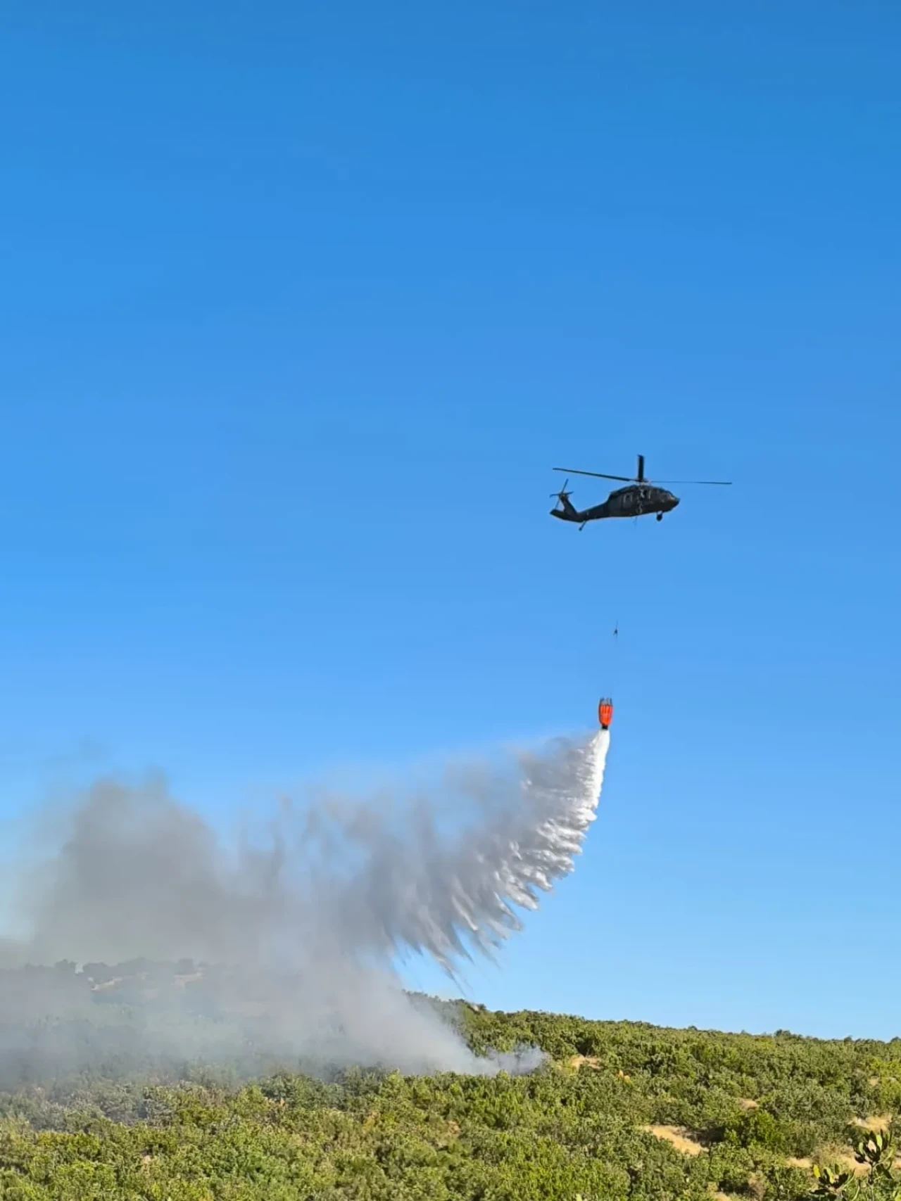 Diyarbakır'ın Silvan ilçesinde yangın alarmı: Ekipler harekete geçti