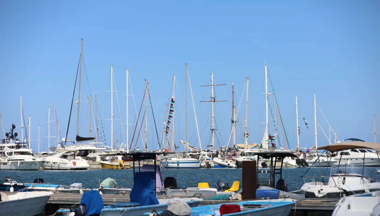 Küresel Sumud Filosu'nun Gazze'ye hareketi hava koşulları nedeniyle bir gün ertelendi