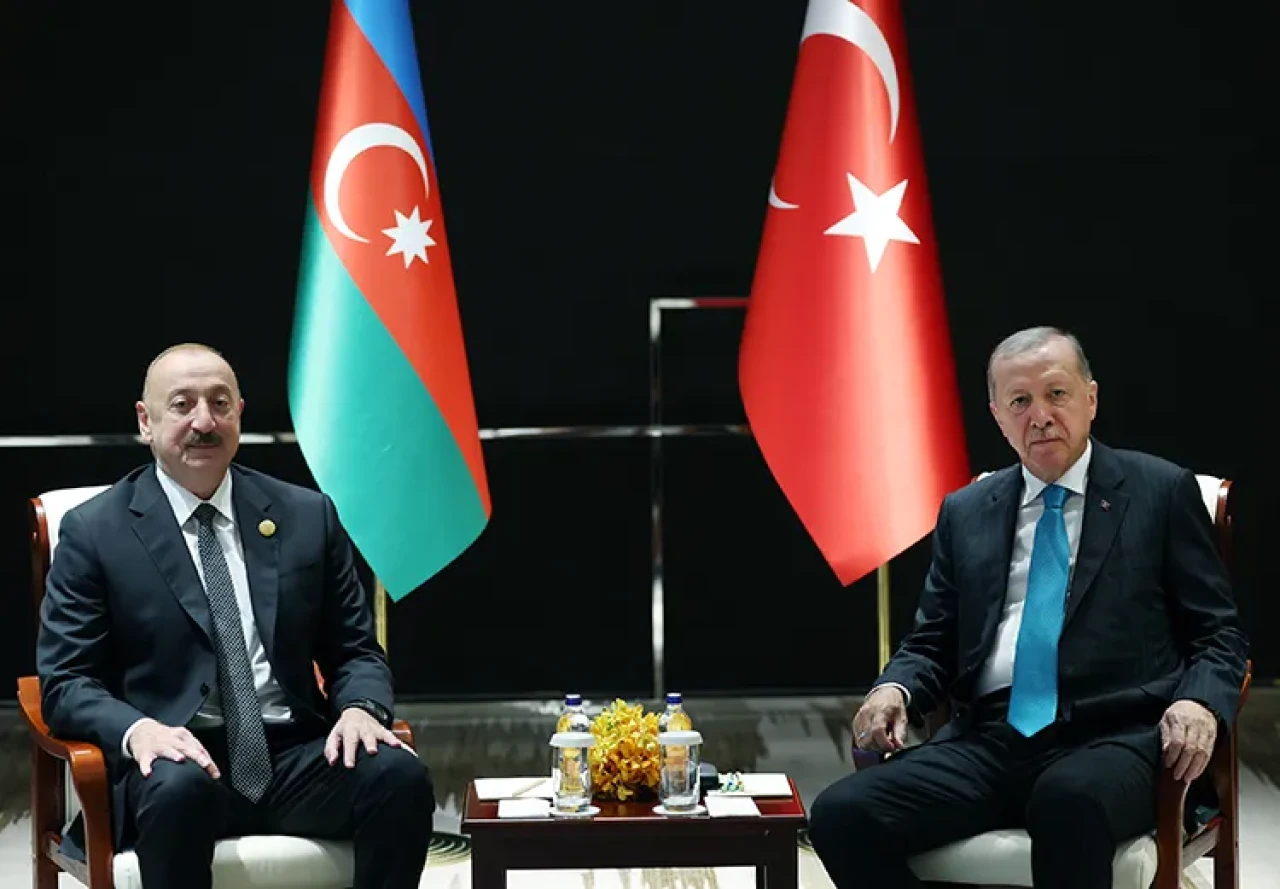 Cumhurbaşkanı Erdoğan, Çin'de Azerbaycan Cumhurbaşkanı Aliyev ile kritik görüşme gerçekleştirdi