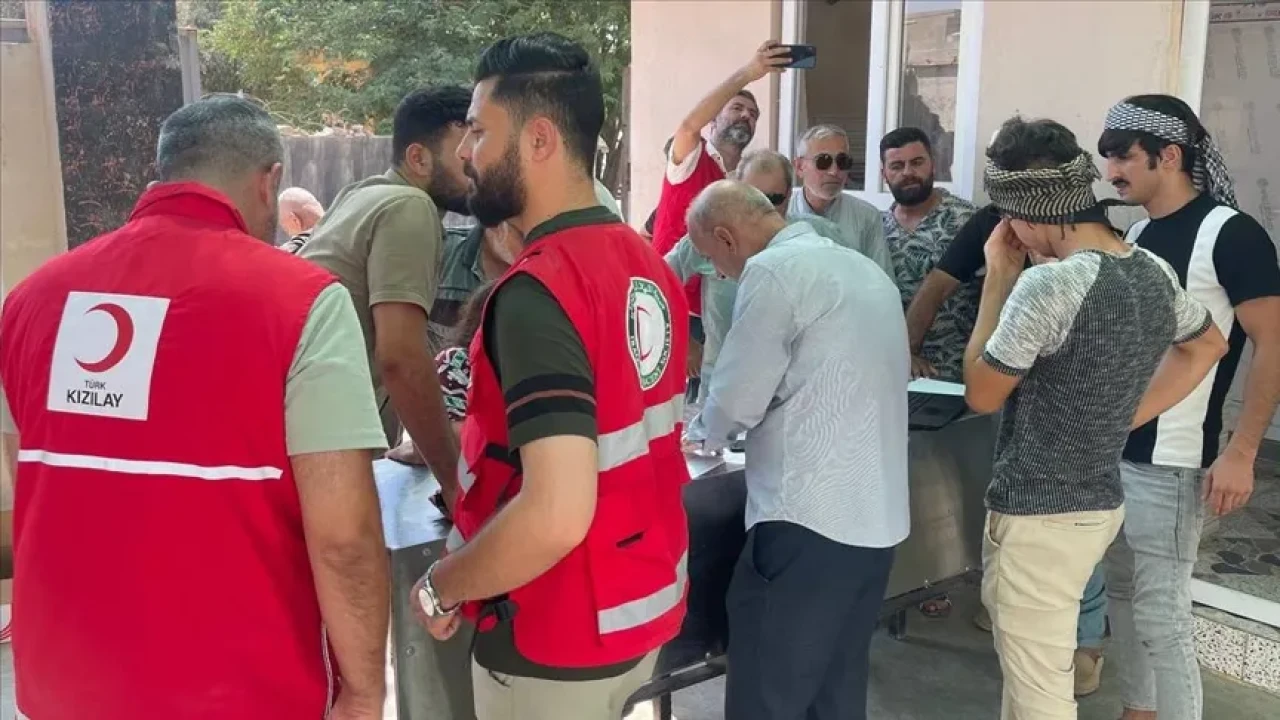 Türk Kızılayı'ndan Kerkük’teki Türkmenlere gıda desteği