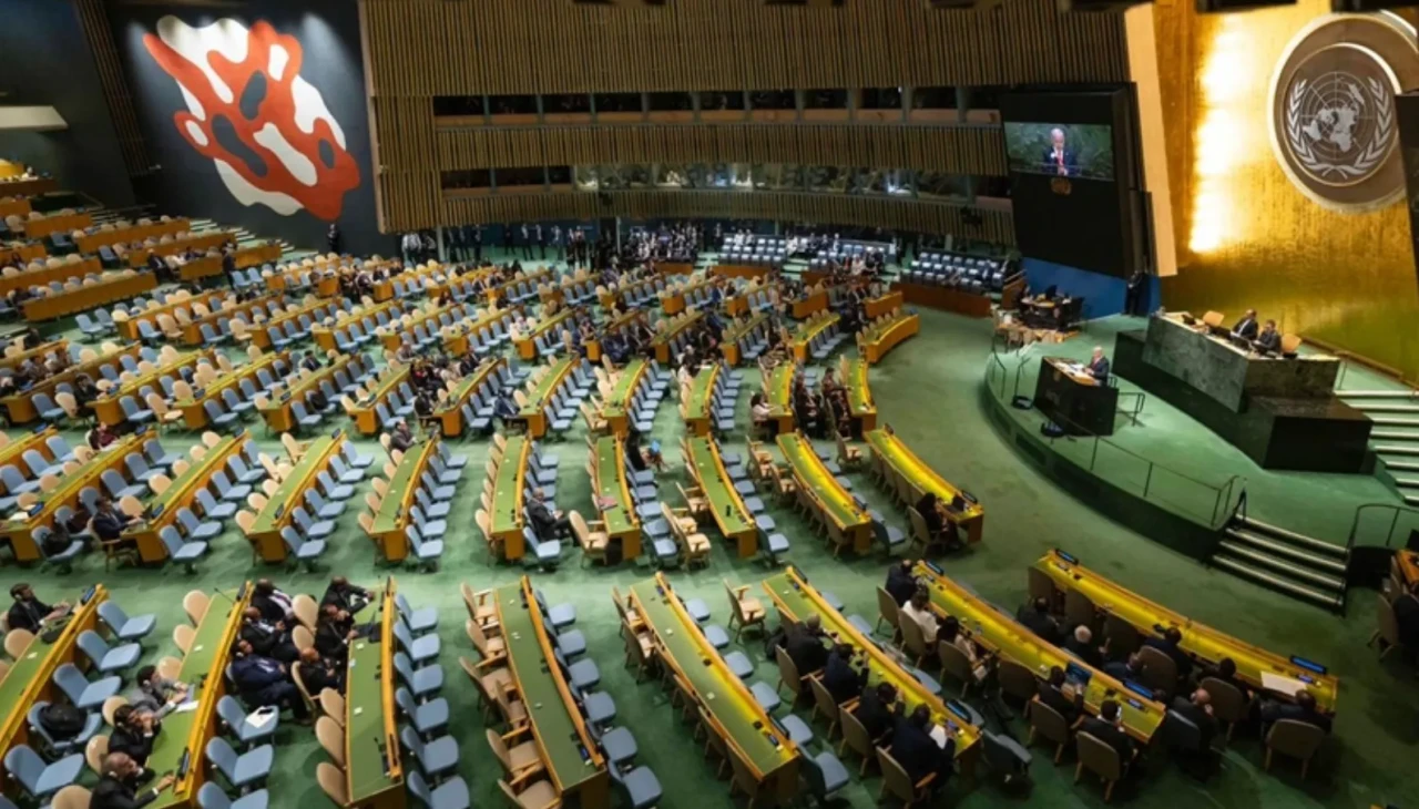 BM Genel Kurulu'nda Netanyahu'ya Protesto: Salon Boşaldı