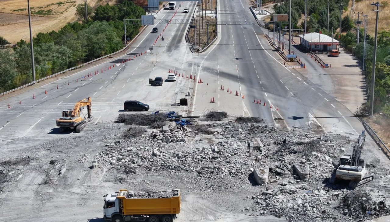 Edirne Otoyolu'nda gişeler kaldırılıyor