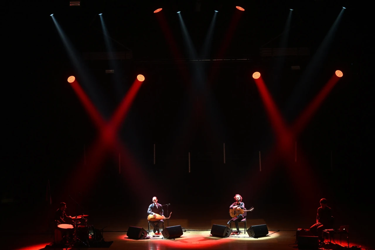Filistinli "Le Trio Joubran" Kayseri'de unutulmaz bir konserle sahne aldı