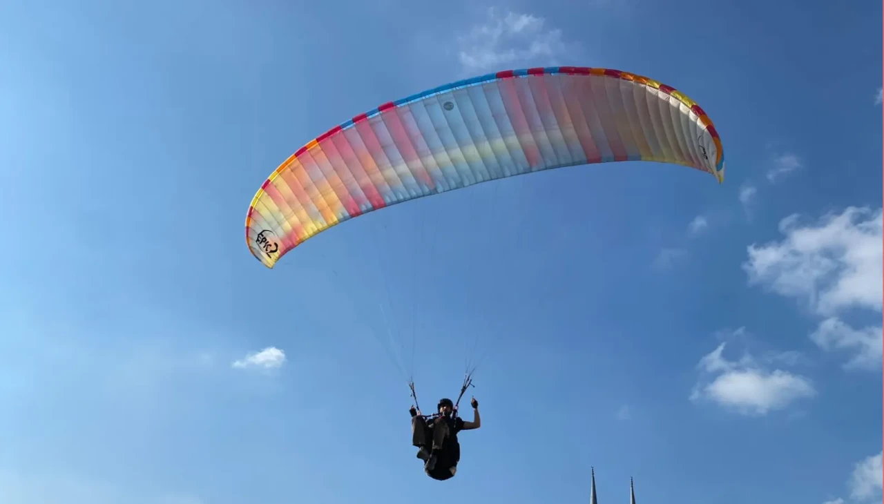 Kahramanmaraş'ta Yamaç Paraşütü Festivali