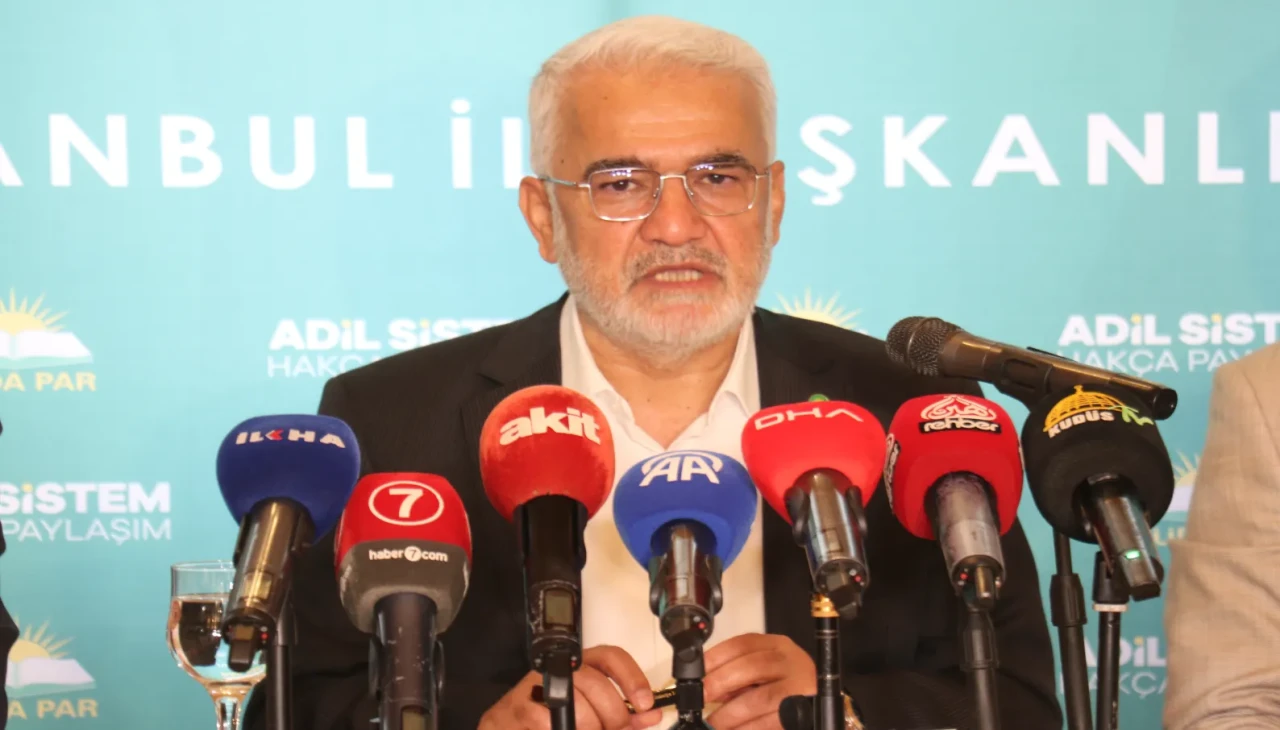 HÜDA PAR Genel Başkanı Zekeriya Yapıcıoğlu'ndan yeni Anayasa teklifi