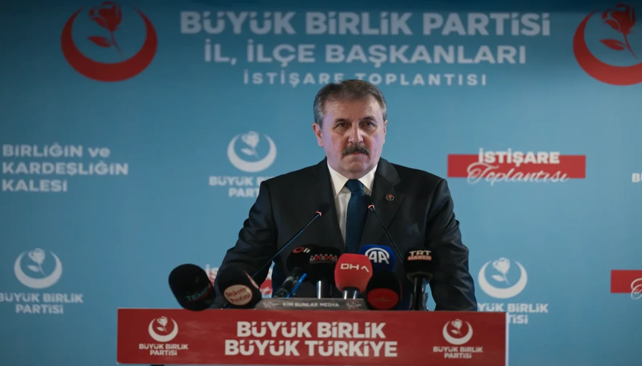 BBP Lideri Destici’den BM ve Gündeme İlişkin Sert Eleştiriler